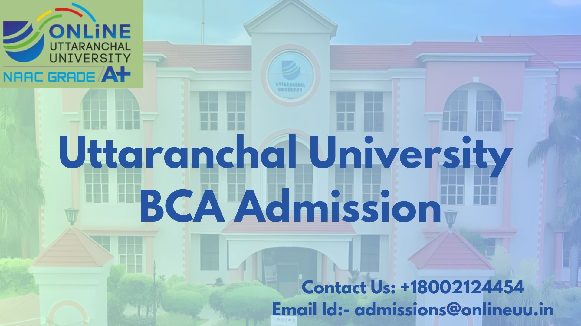 Uttaranchal University Bca Admission